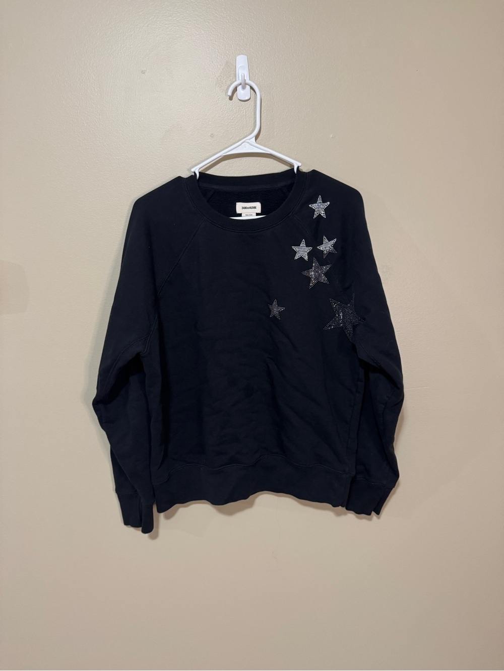 Zadig & Voltaire Black Crewneck Sweatshirt